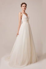 Sweet Love Ivory Tulle Maxi Dress - By Baano