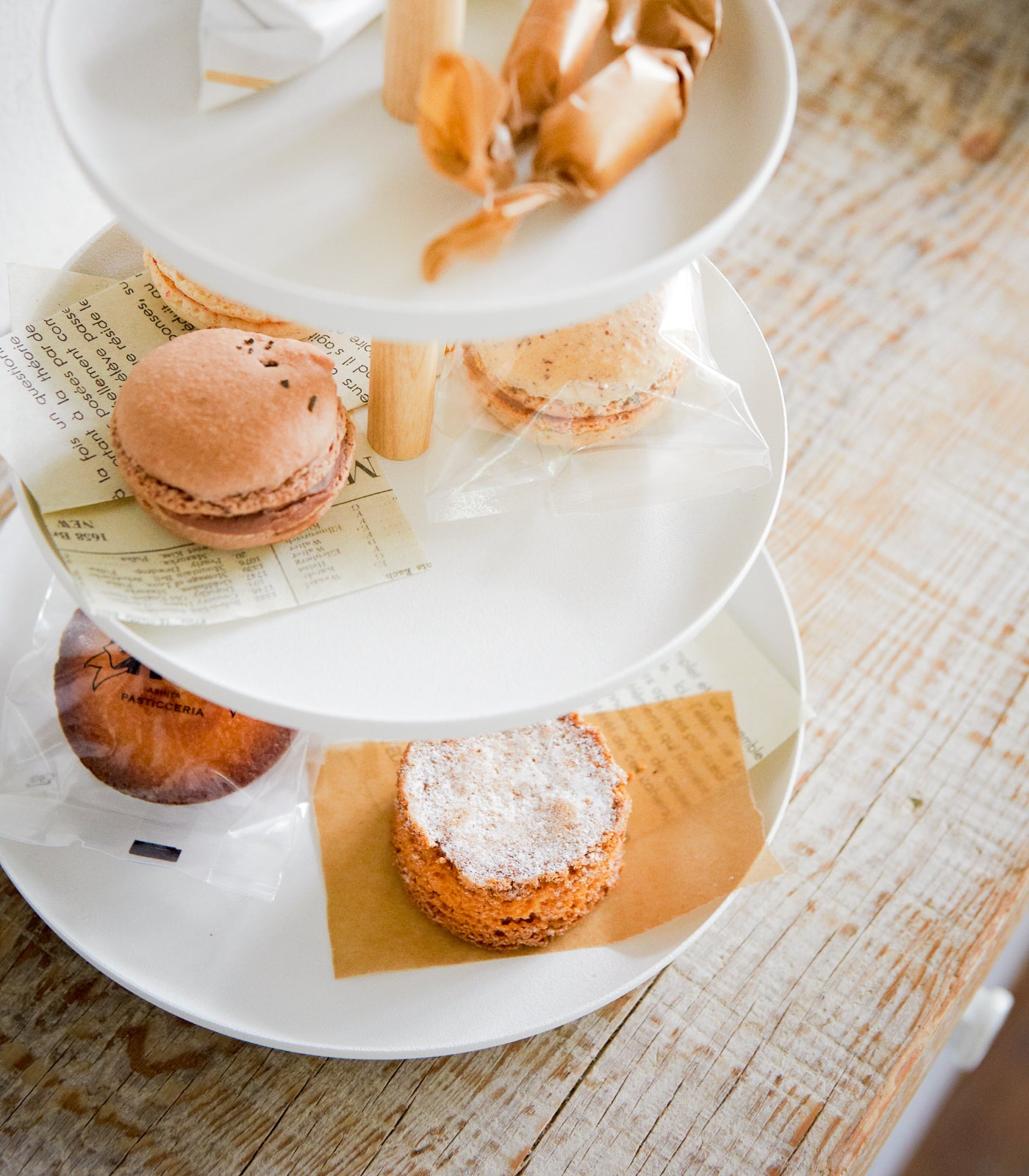 Serving Stand - Steel + Wood - By Baano