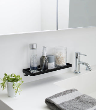 Traceless Adhesive Floating Tray - Steel - By Baano