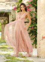 Sydney Maxi Dress - Blush Lady Black Tie