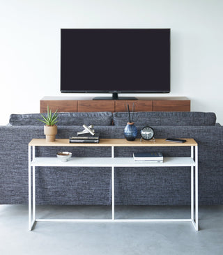 Long Console Table - Two Styles - Steel - By Baano