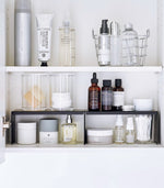 Medicine Cabinet Riser [Set of 2] - Steel Yamazaki Home