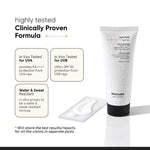 Minimalist Light Fluid Face Sunscreen with SPF 50 PA++++ - Lightweight, Water & Sweat Resistant