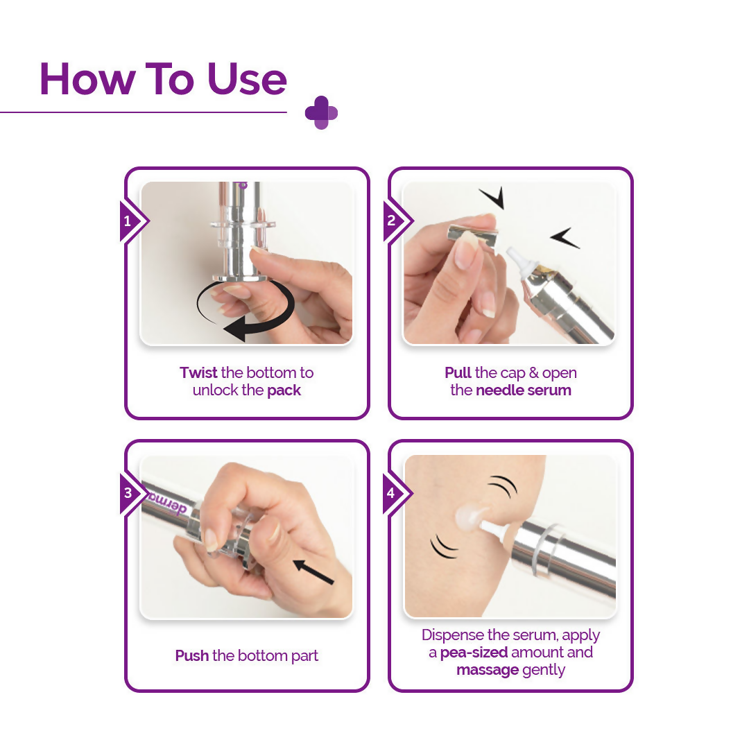 The Derma Co 50000 PPM Vitamin C Microneedle Serum Shot