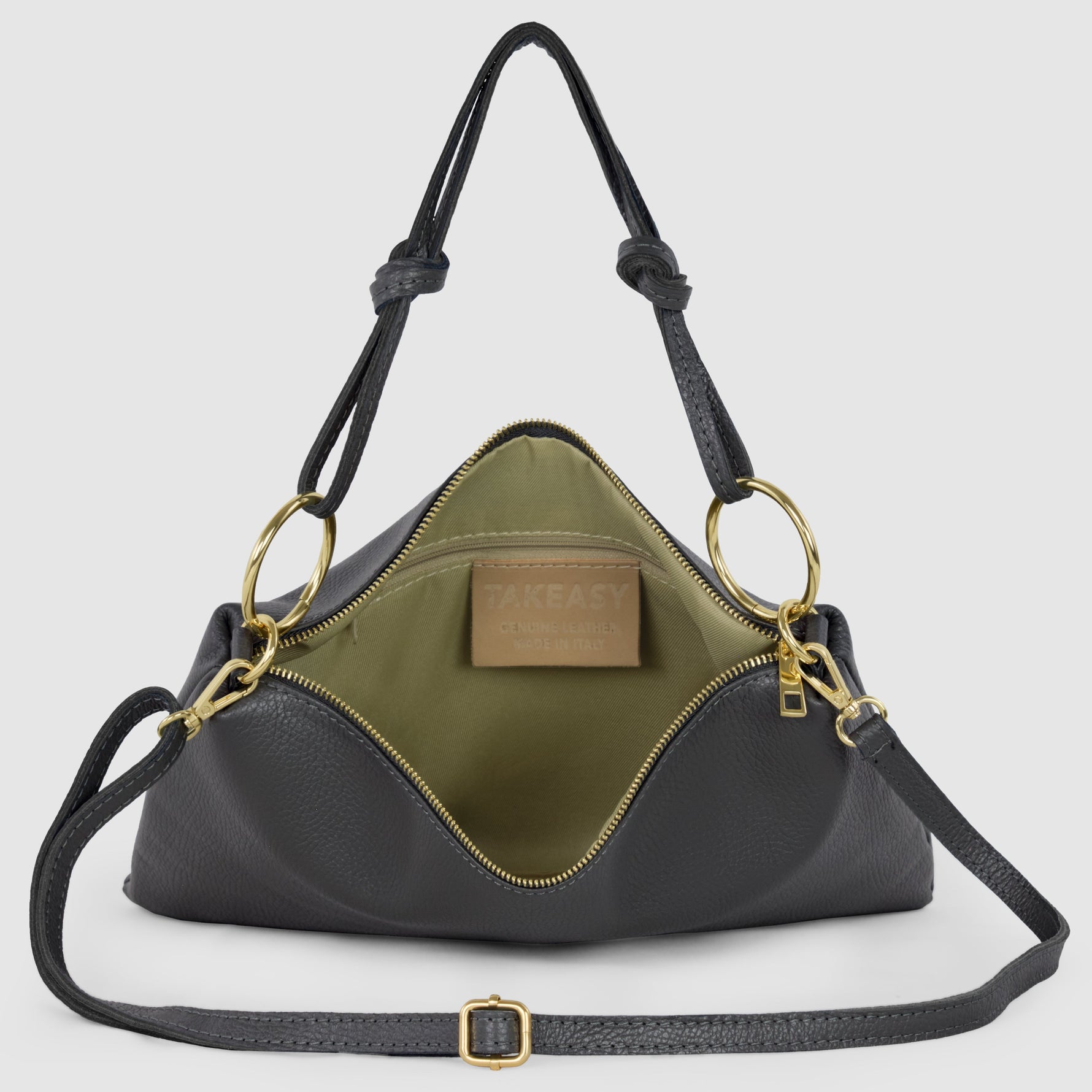Calf Leather Shoulder Bag