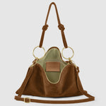 Suede Leather Shoulder Bag