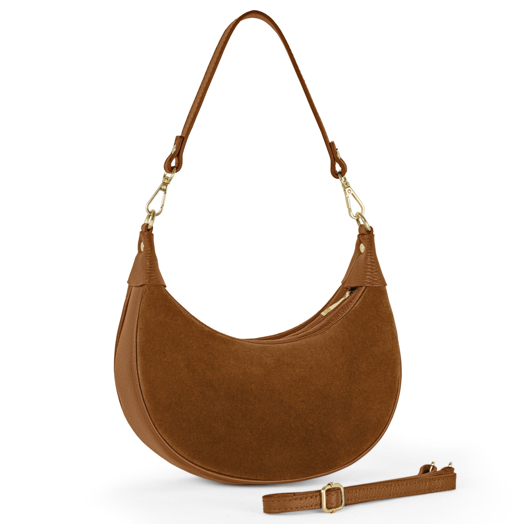 Suede Leather Shoulder Bag