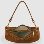 Suede Leather Shoulder Bag