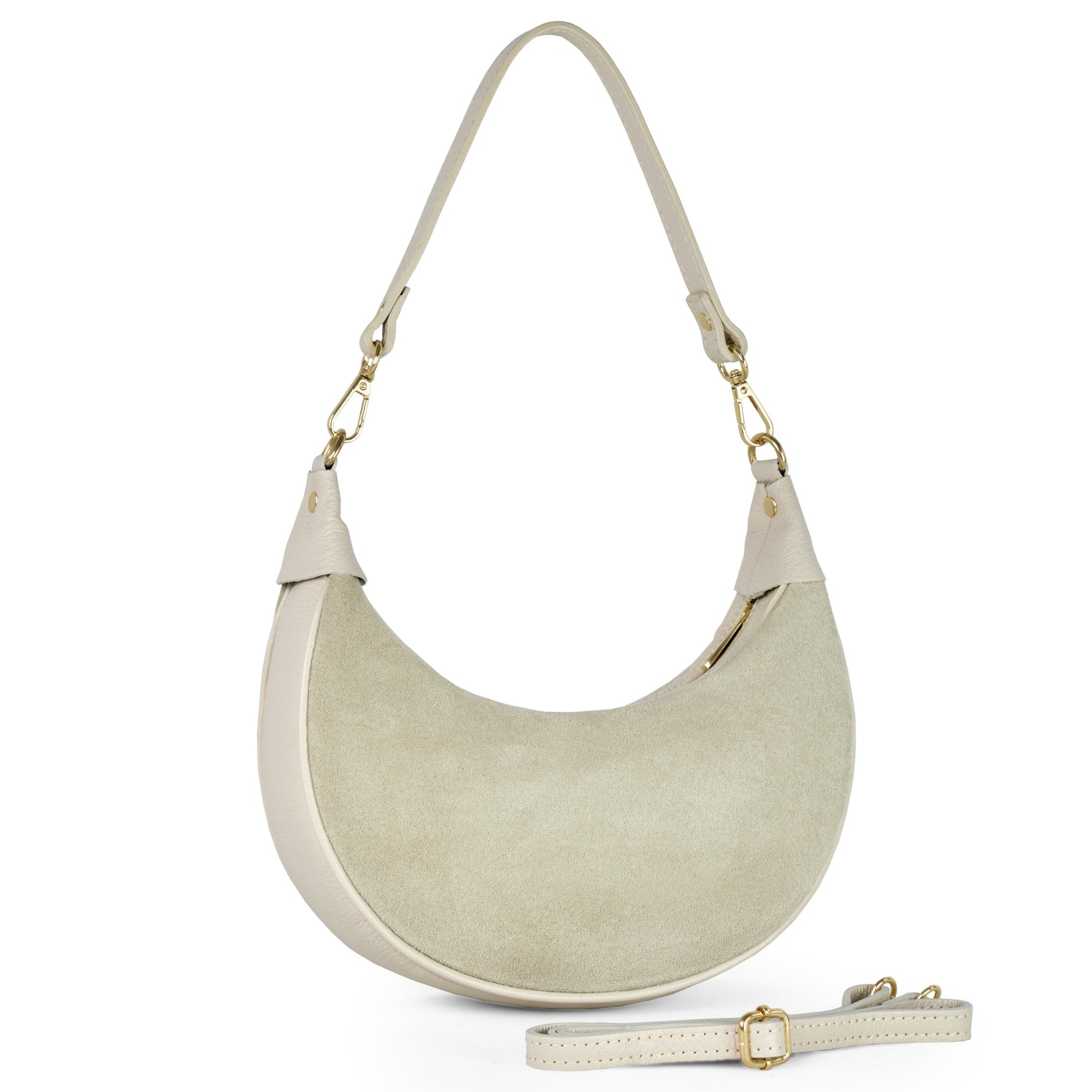 Suede Leather Shoulder Bag