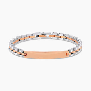 Jubilee Bracelet with Engraved Bar