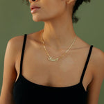 Diamond Cut Name Necklace