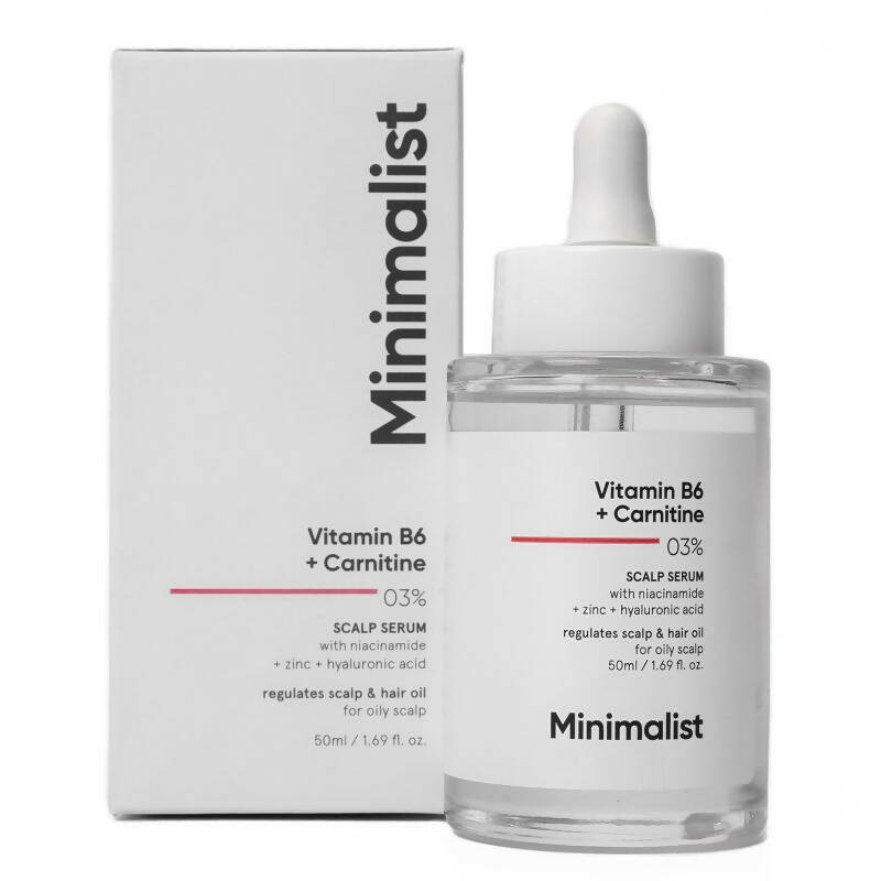 Minimalist Vitamin B6 + Carnitine 03% Scalp Hair Serum