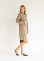 Teagan Ultra Soft Shirt Dress - By Baano