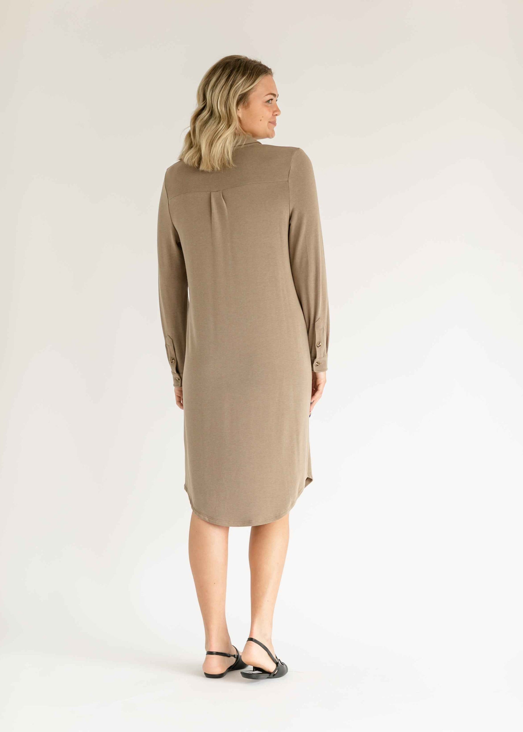 Teagan Ultra Soft Shirt Dress