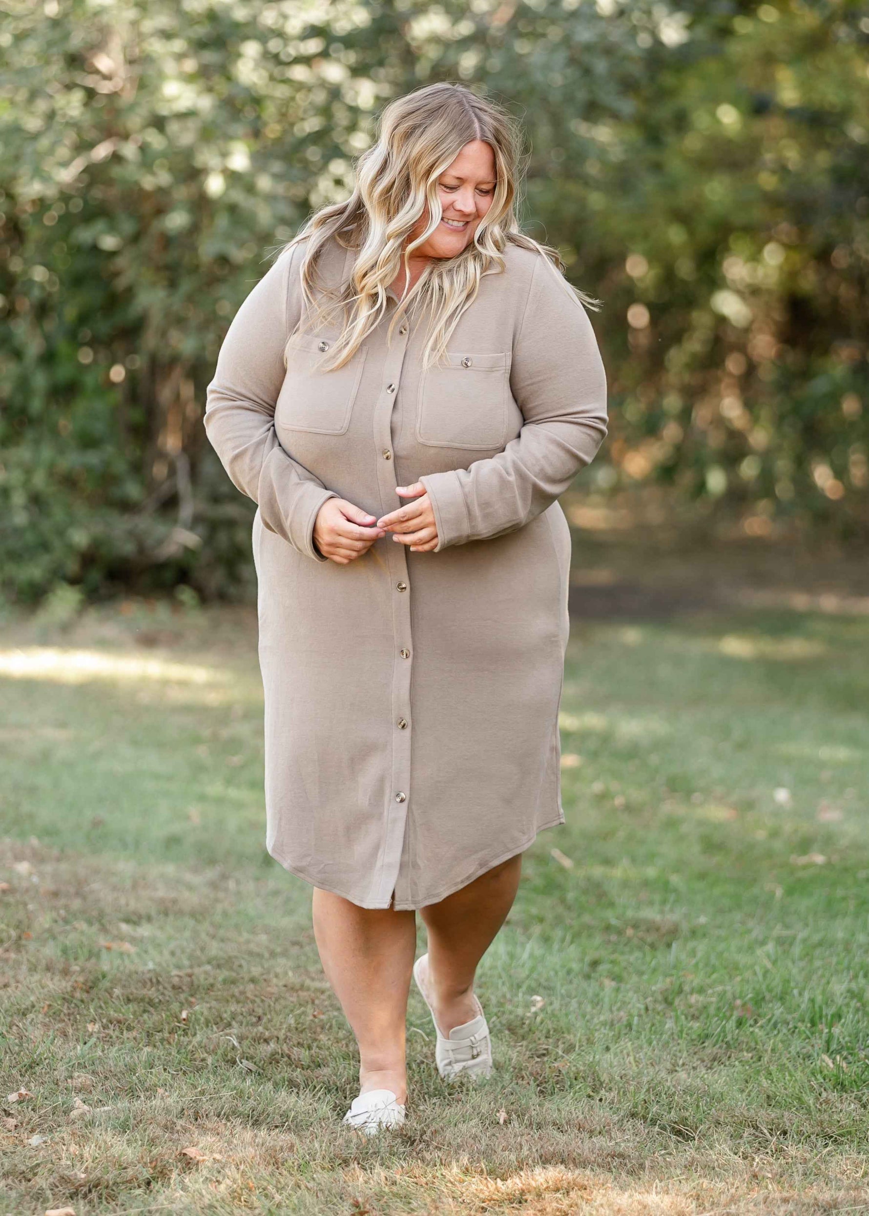 Teagan Ultra Soft Shirt Dress