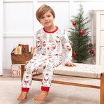 Christmas Santa Kid's Bamboo Pajama Set - By Baano