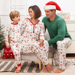 Christmas Santa Kid's Bamboo Pajama Set - By Baano