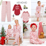 Christmas Bamboo Women's Pajama Set Ho-Ho-Ho - By Baano