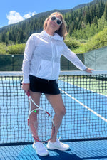 The Derbyshire | Lightweight wind breaker | Ivory