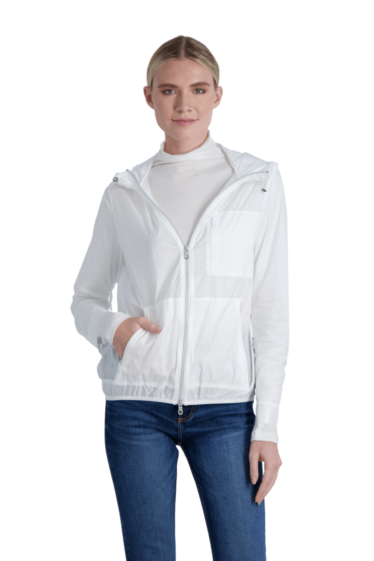 The Derbyshire | Lightweight wind breaker | Ivory