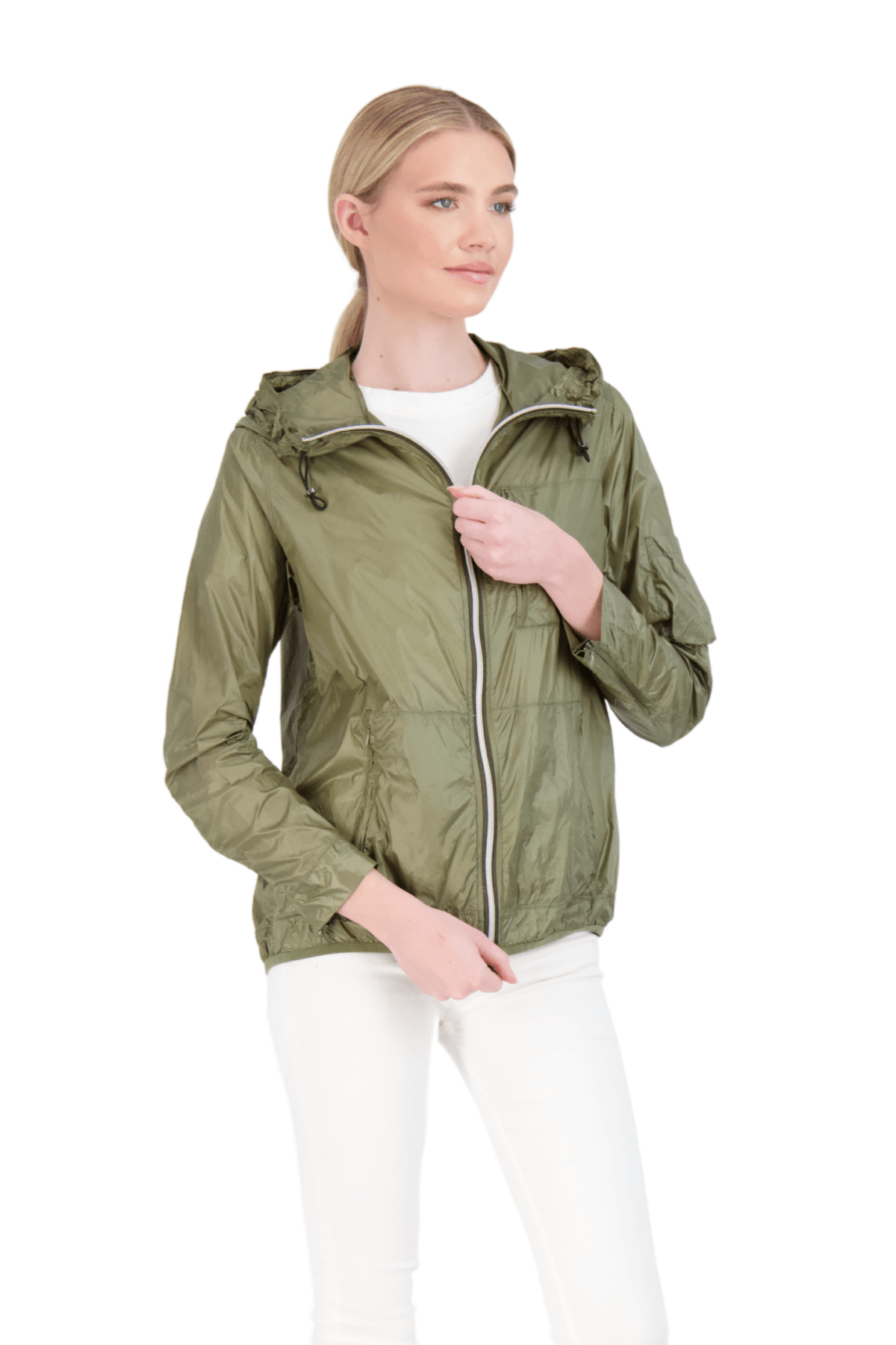 The Derbyshire | Lightweight wind breaker | Olive
