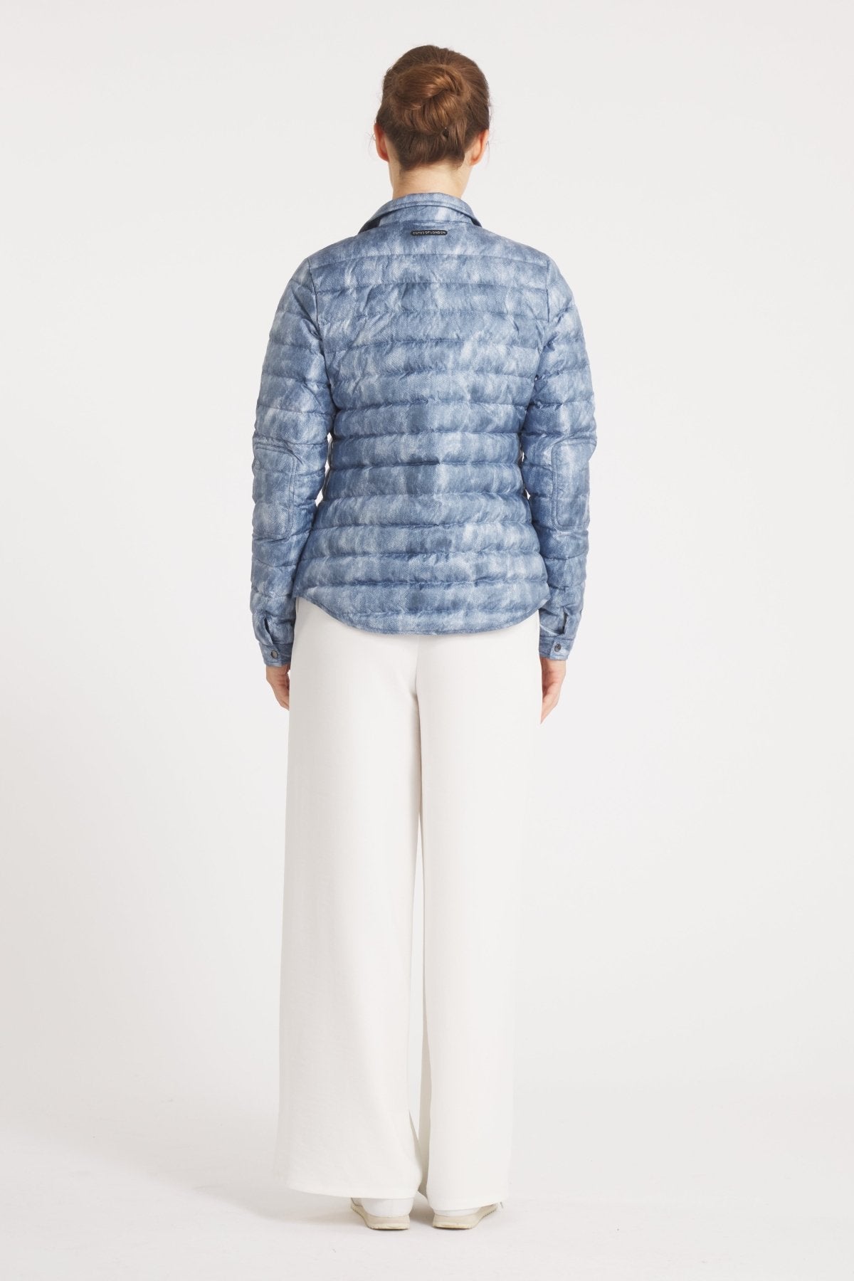 The Harrow Royale | Down Shirt | Blue Jean Print