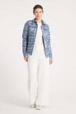 The Harrow Royale | Down Shirt | Blue Jean Print