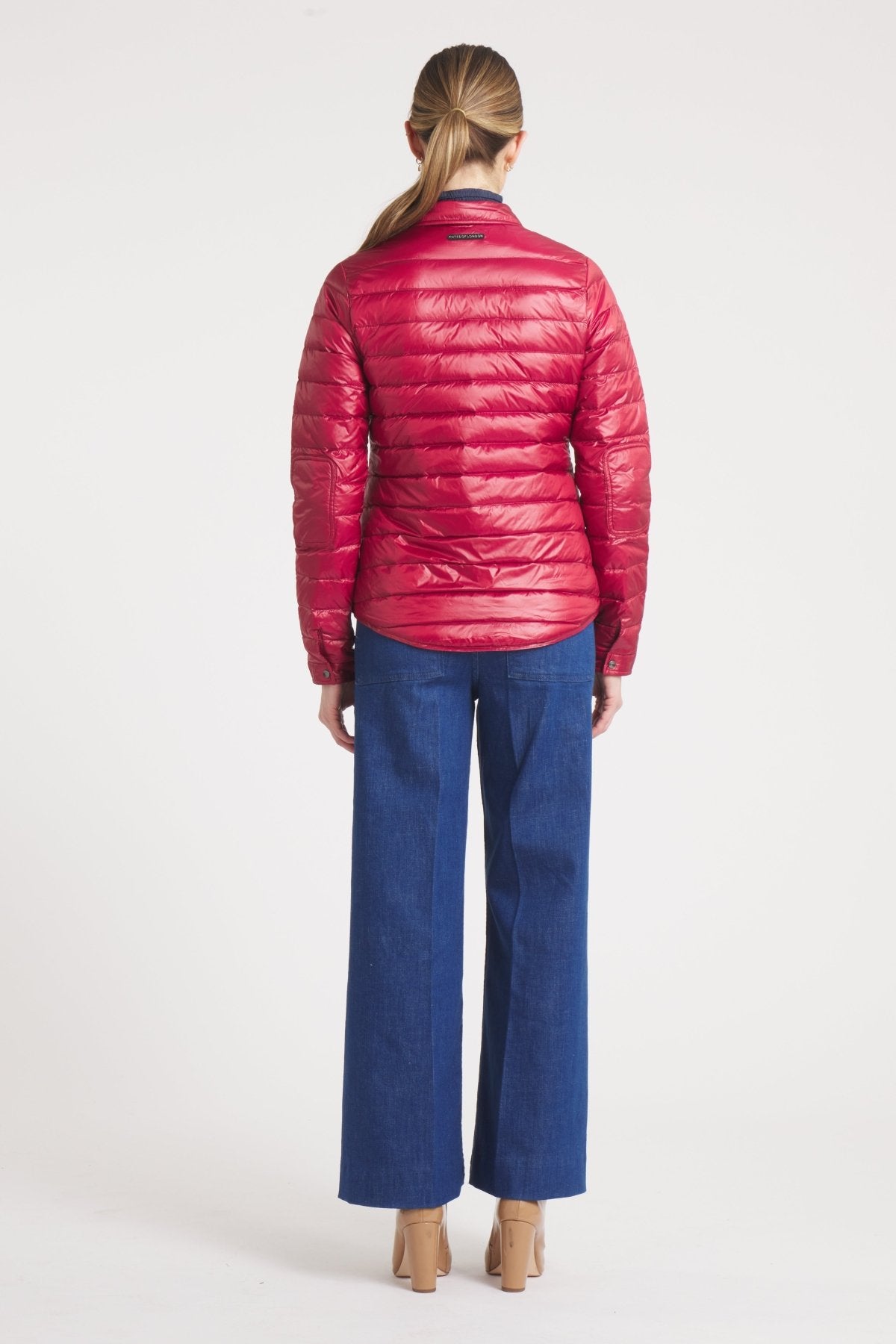 The Harrow Royale | Down Shirt | Bordeaux