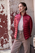 The Harrow Royale | Down Shirt | Bordeaux