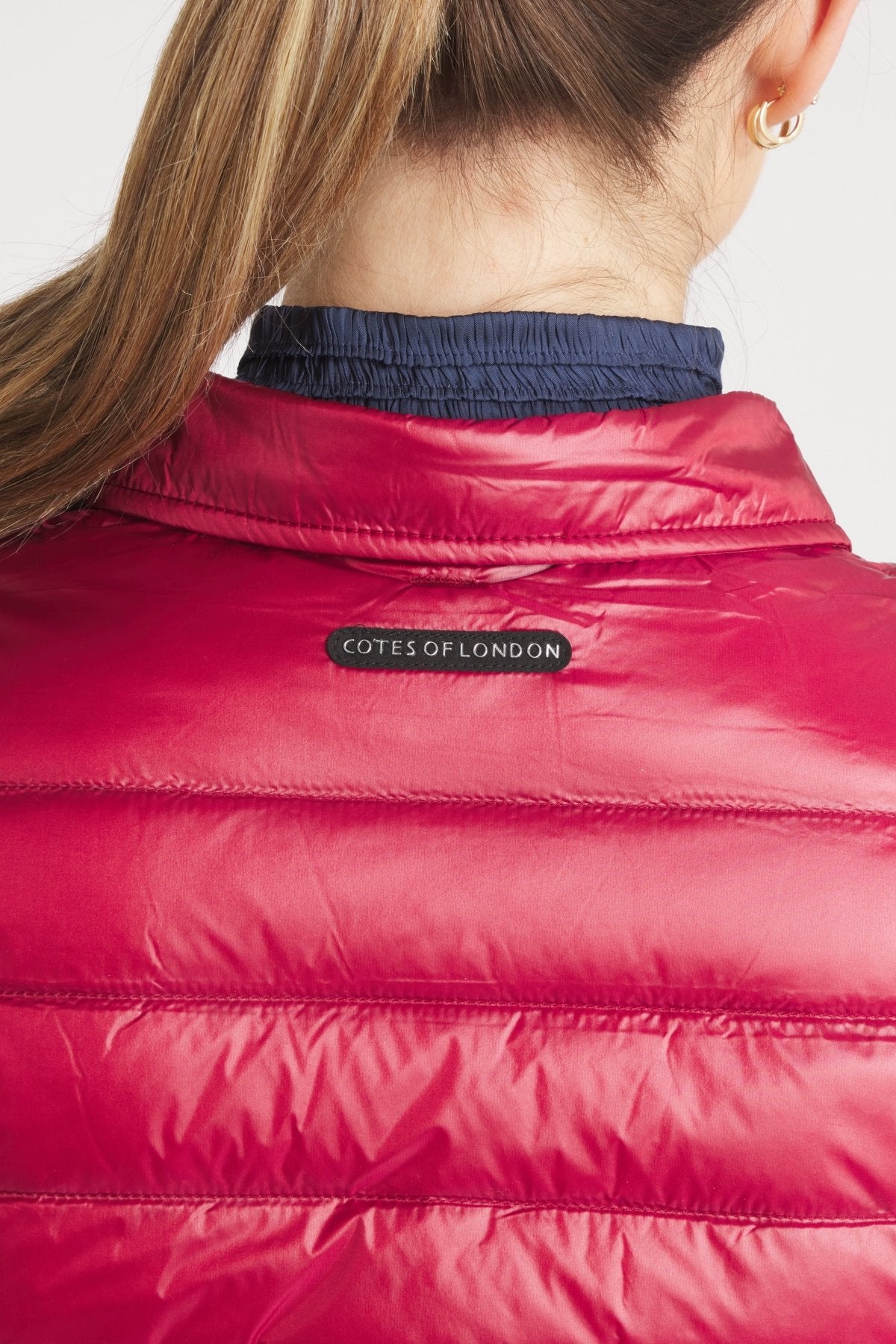 The Harrow Royale | Down Shirt | Bordeaux