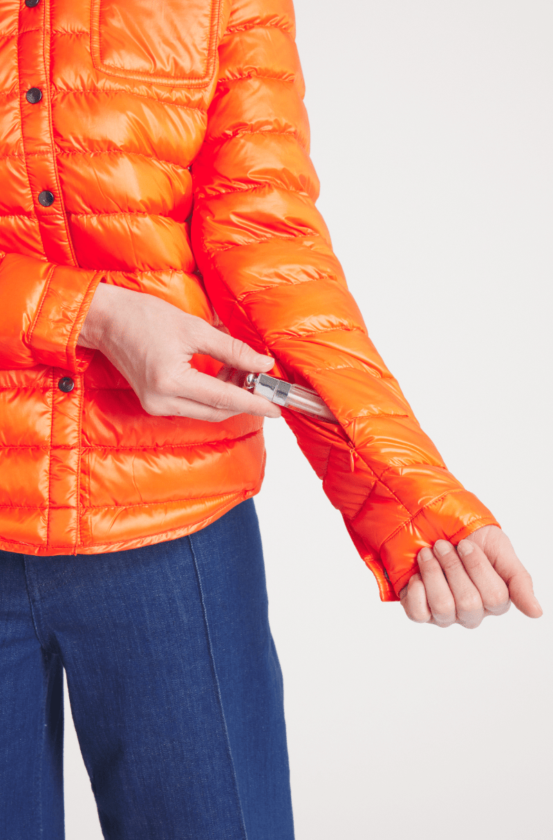 The Harrow Royale | Down Shirt | Orange