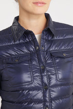 The Harrow Royale | Down Shirt | Ink Navy