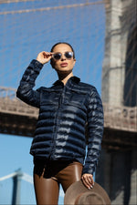 The Harrow Royale | Down Shirt | Ink Navy