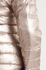 The Harrow Royale | Down Shirt | Metallic Gold