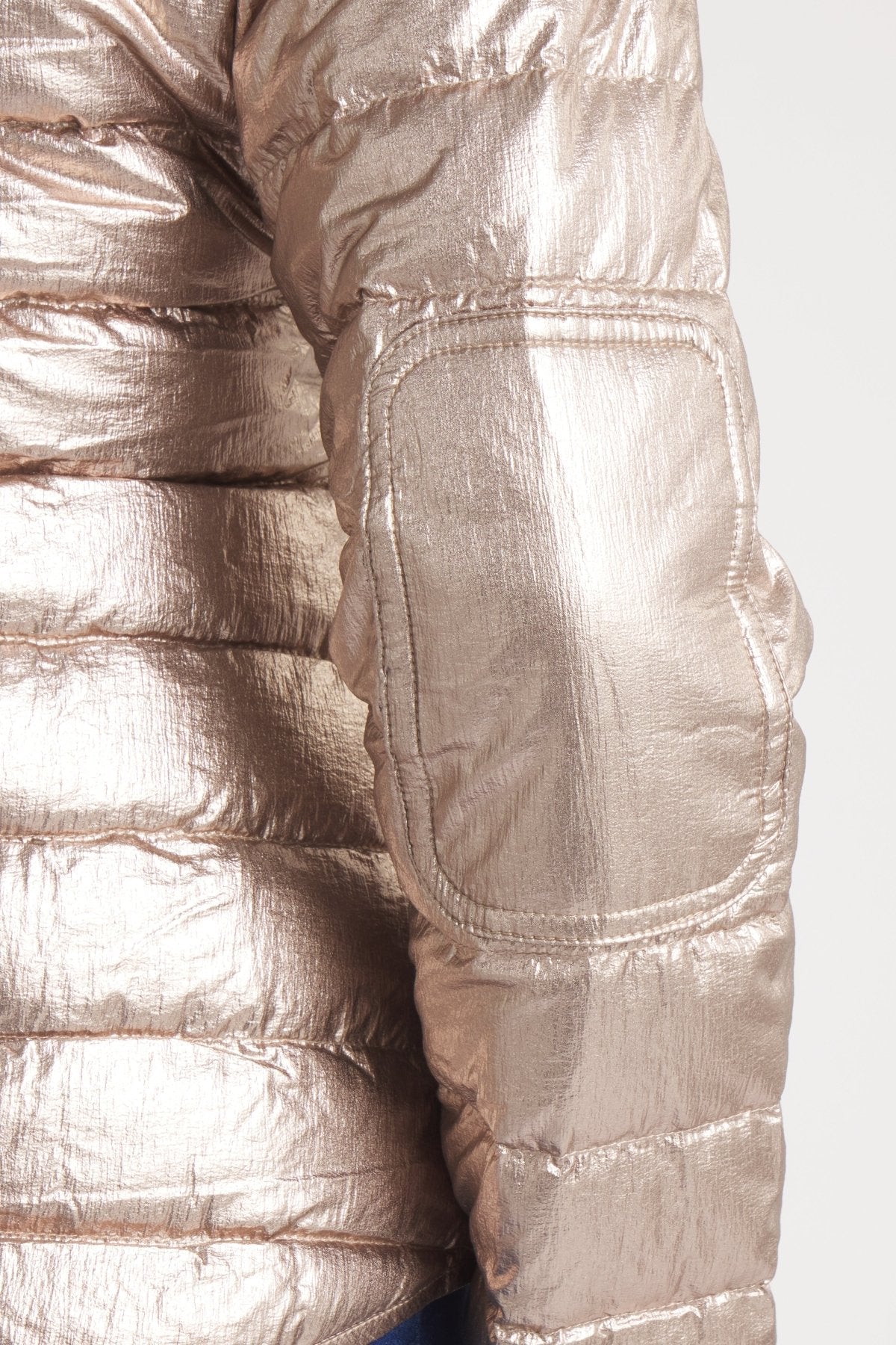 The Harrow Royale | Down Shirt | Metallic Gold