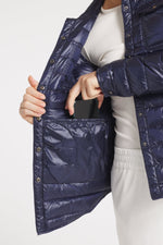 The Harrow Royale | Down Shirt | Ink Navy