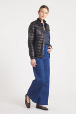 The Harrow Royale | Down Shirt | Midnight Black