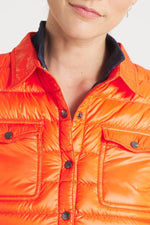 The Harrow Royale | Down Shirt | Orange