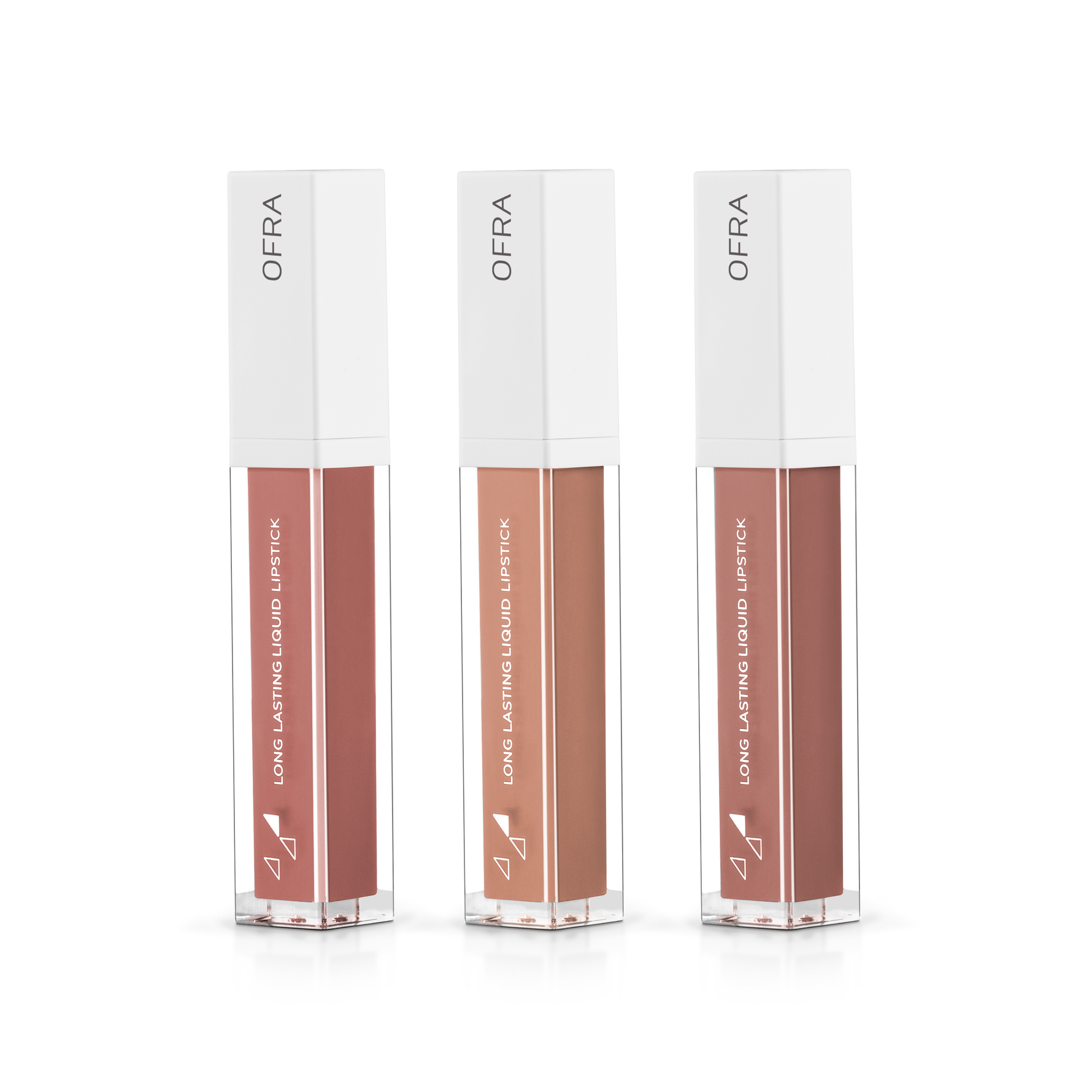 Long Lasting Liquid Lip Set - The Nudes