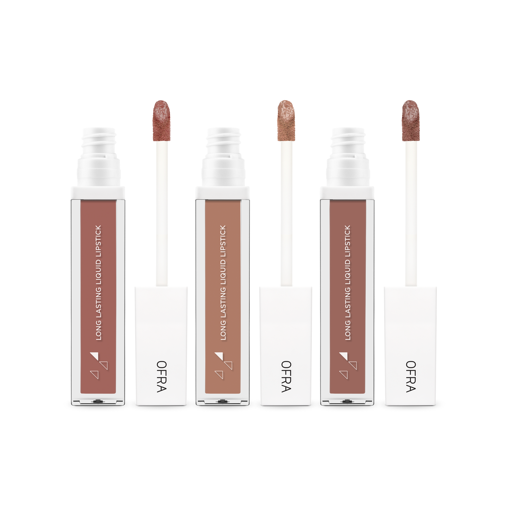 Long Lasting Liquid Lip Set - The Nudes