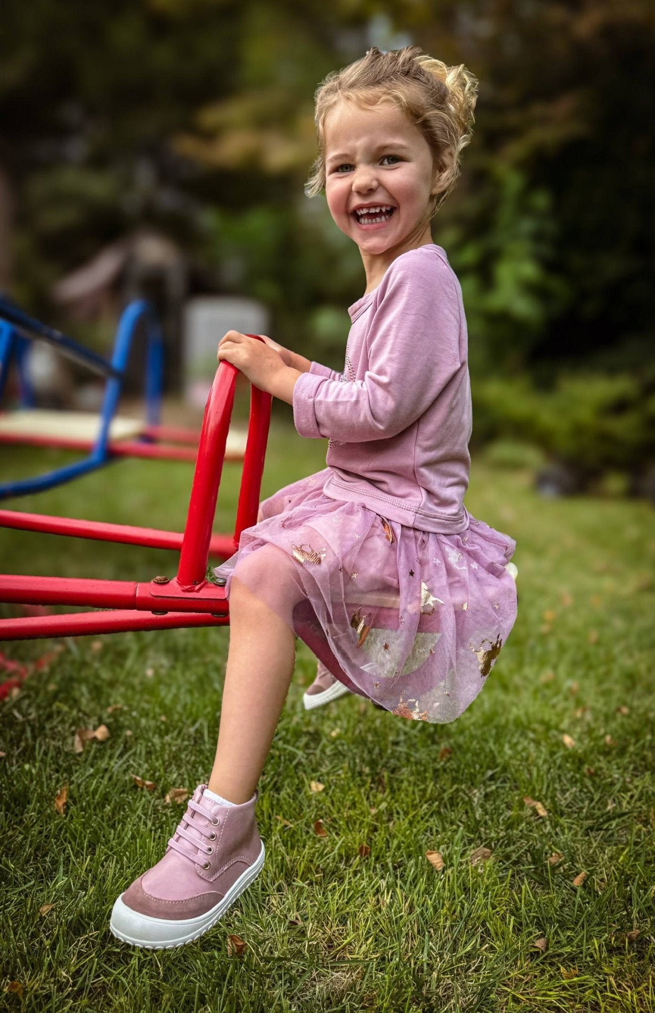 The Play Perfect High Top - Glamourous Grace