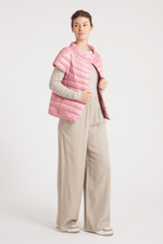 The St Barts | Down Vest | Dusty Rose