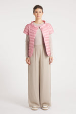The St Barts | Down Vest | Dusty Rose