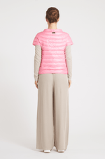 The St Ives | Down Vest | Bubble Gum Pink