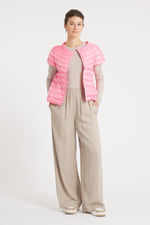 The St Ives | Down Vest | Bubble Gum Pink