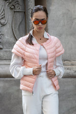 The St Ives | Down Vest | Champagne Pink