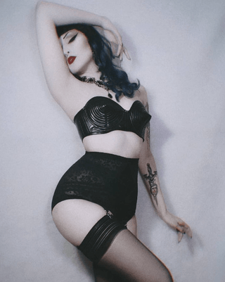 Extra Firm Panty Girdle with Detachable Garters, Extra Firm Shaping | 6197 Rago Shapewear