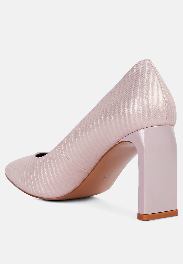 Tickles Italian Block Heel Pumps