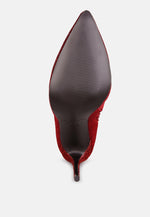 Tigerlily Knitted Stiletto Long Boots