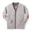 Light Gray Heather with Navy